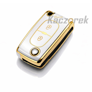 Etui TPU 170 - Citroen / Peugeot - białe